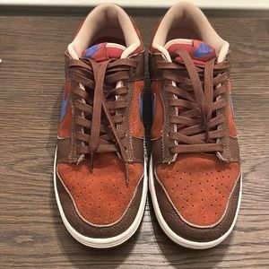 Nike Dunk Low Retro Premium 10.5 good condition Leather and Suede pre-owned